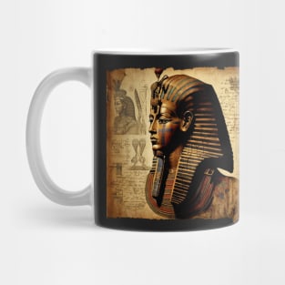 Egyptian Pharohs on Papyrus Mug